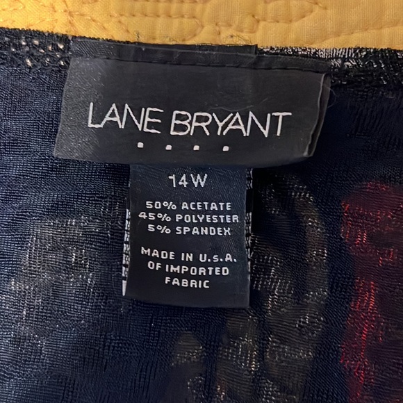 Lane Bryant dressy top with beads. Size 14w. EUC - Picture 6 of 7